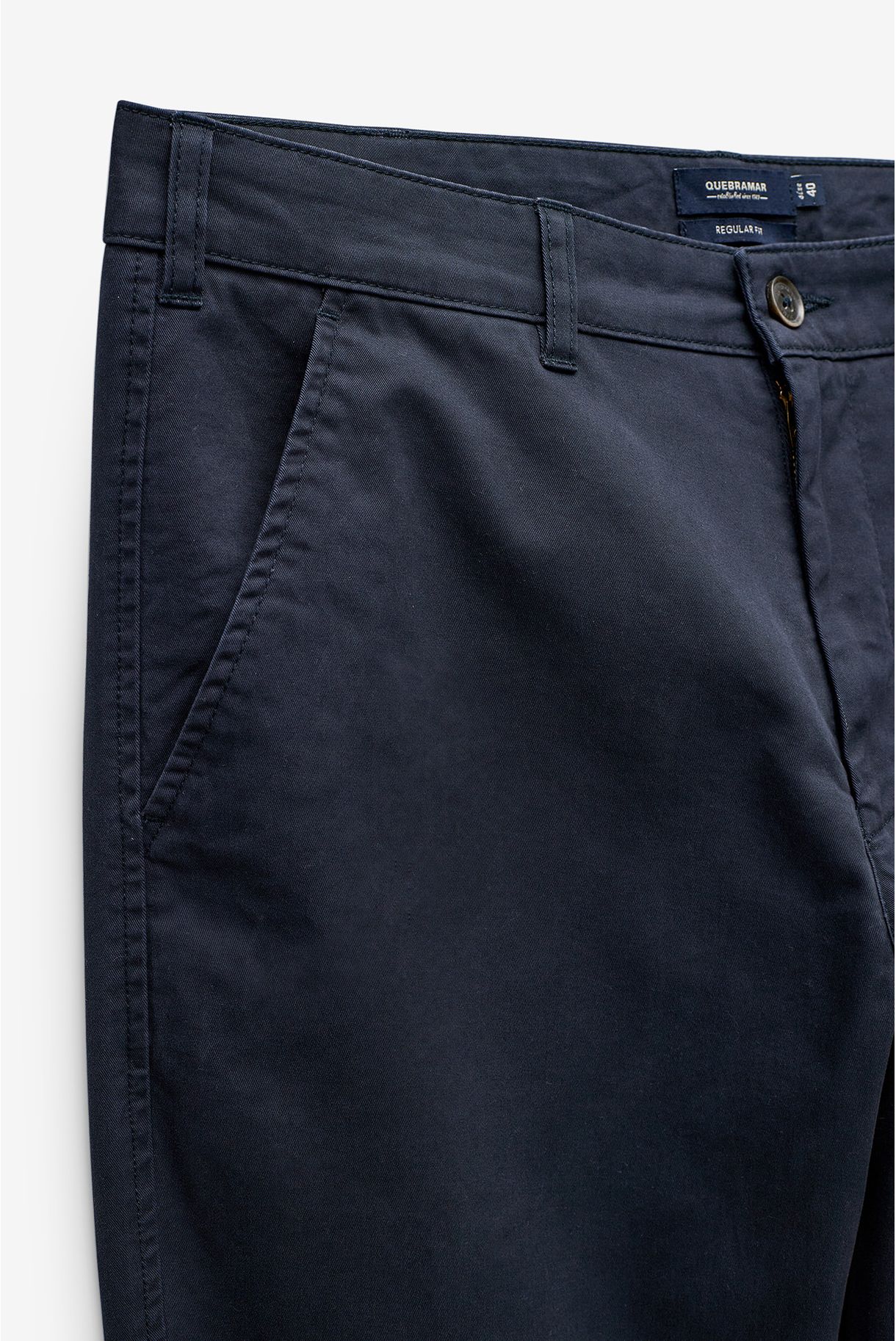CALÇAS CHINO TAPERED FIT