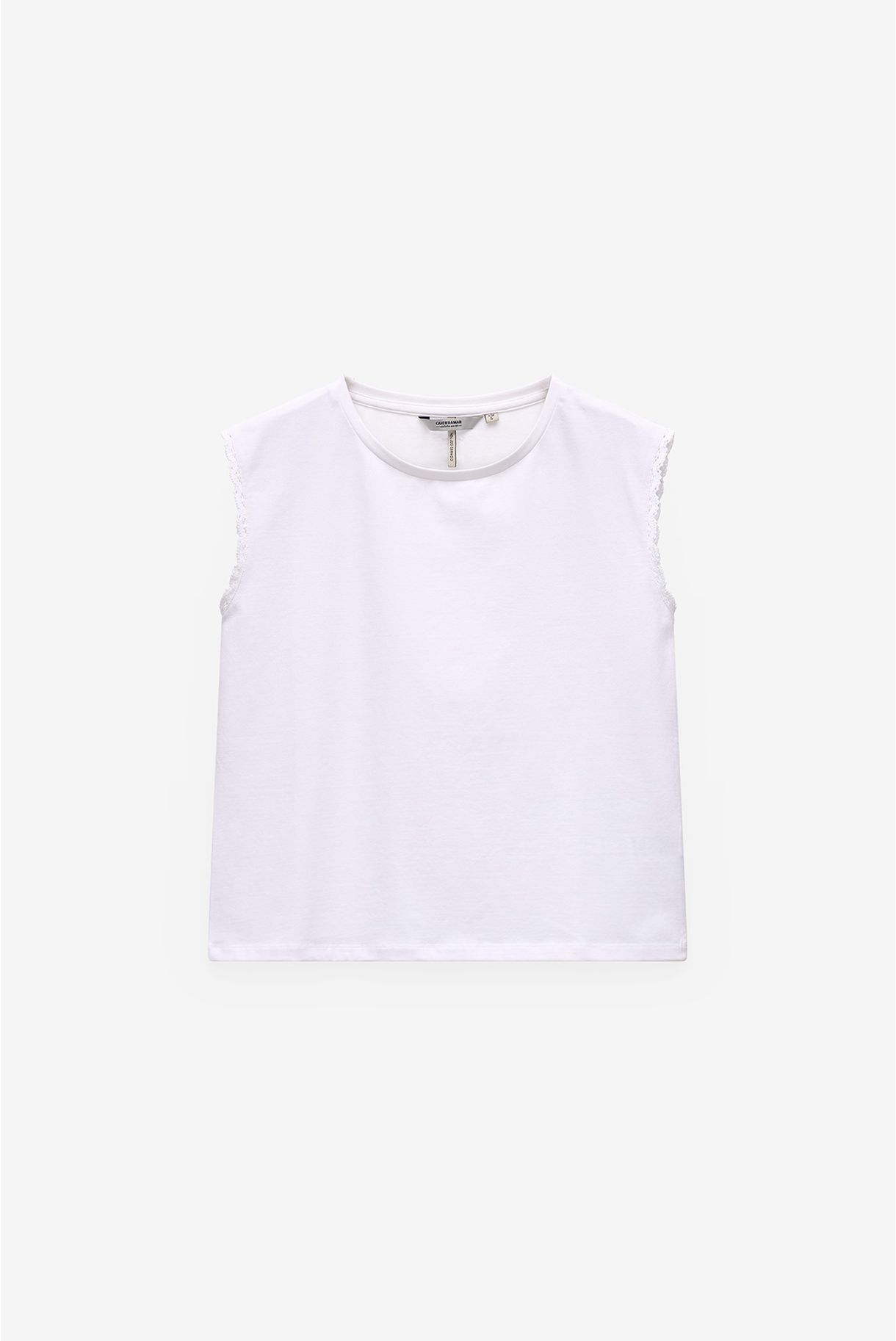 T-SHIRT CAVAS EM RENDA