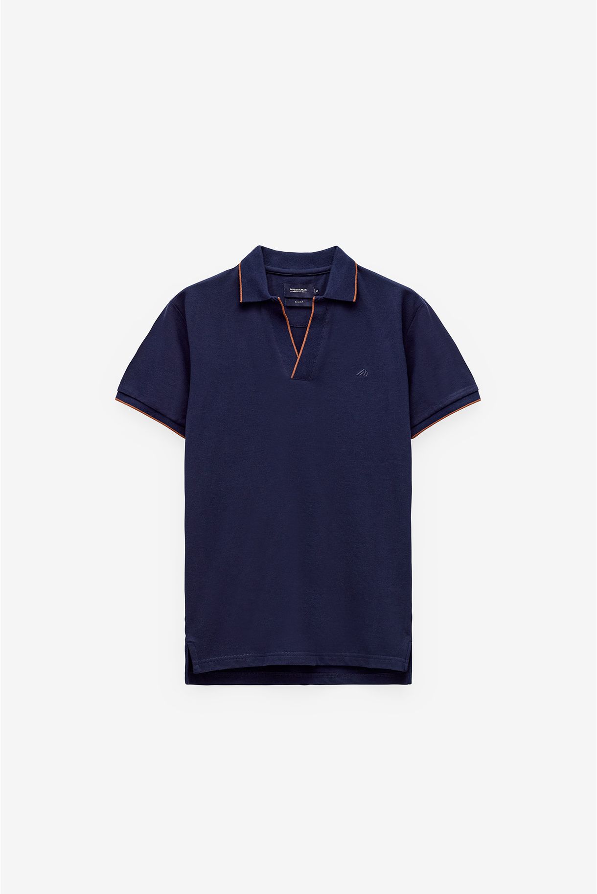MICRO PIQUET POLO SHIRT WITHOUT BUTTONS