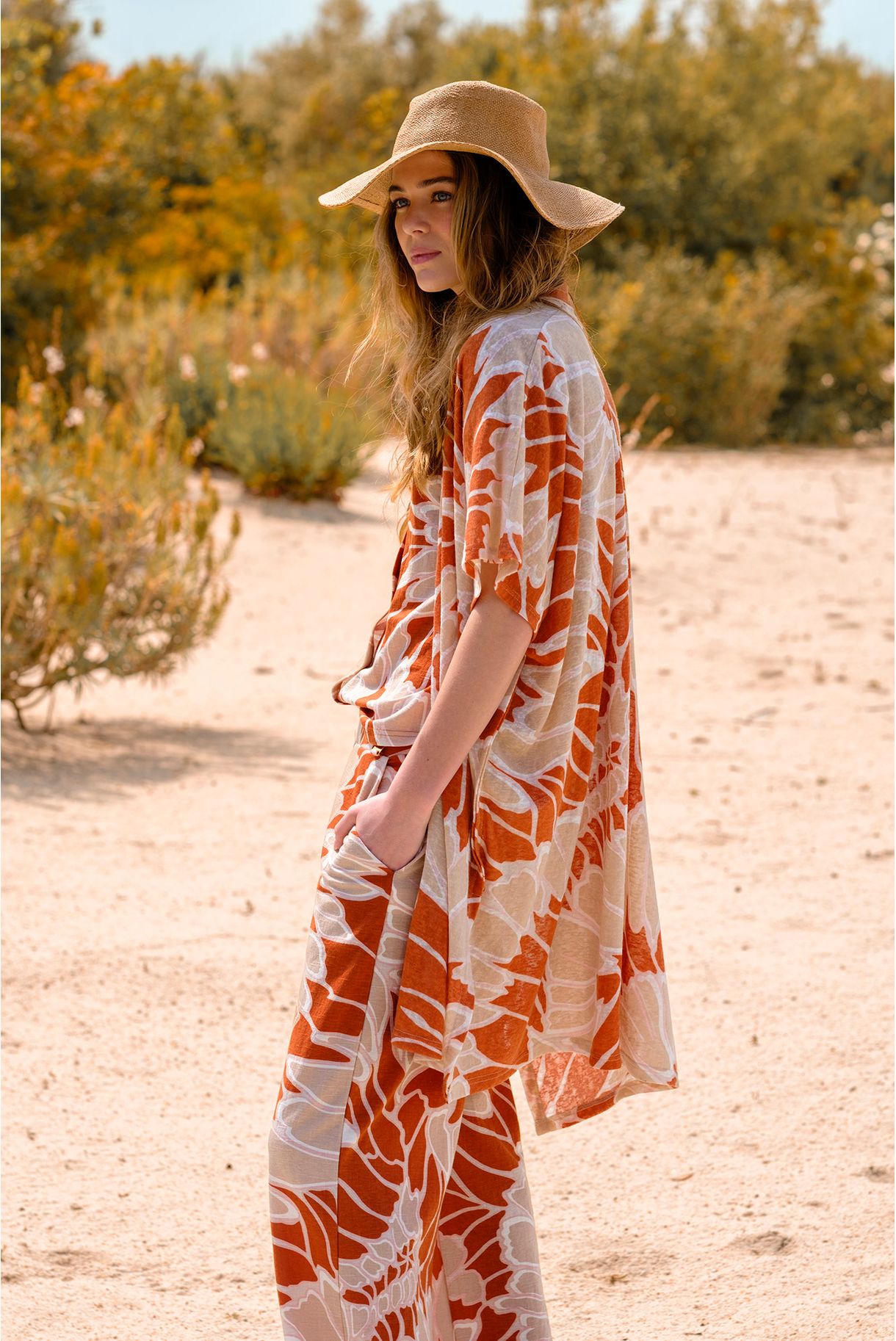 PONCHO ESTAMPADO