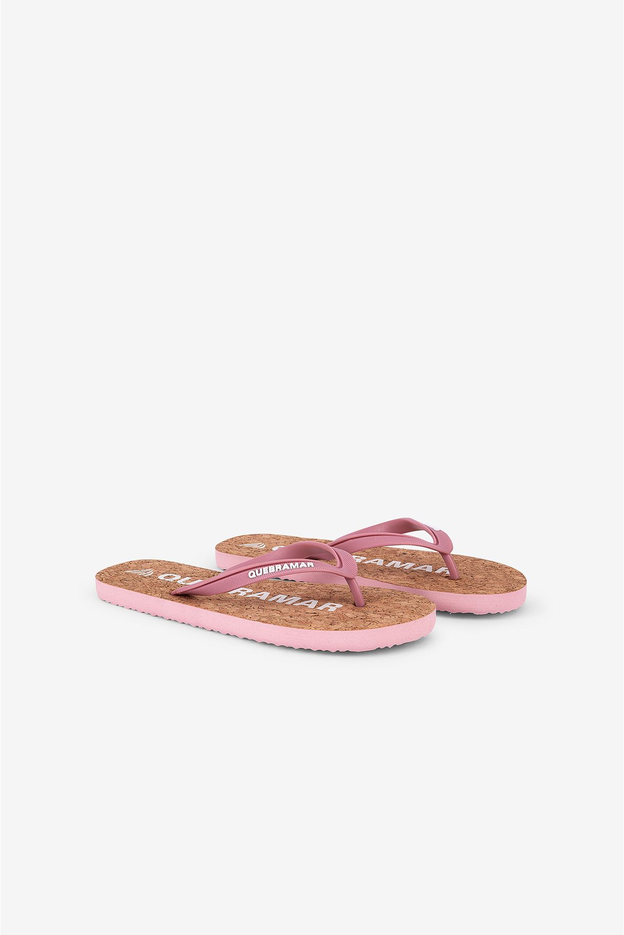 FLIP FLOP EM CORTIÇA COM CONTRASTE