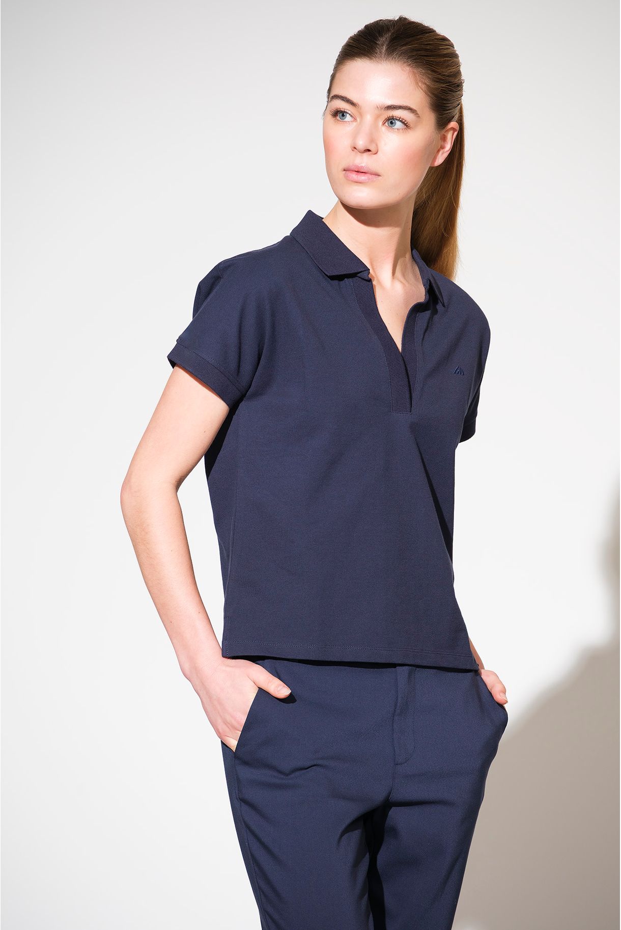 POLO EM PIQUET LOOSE FIT