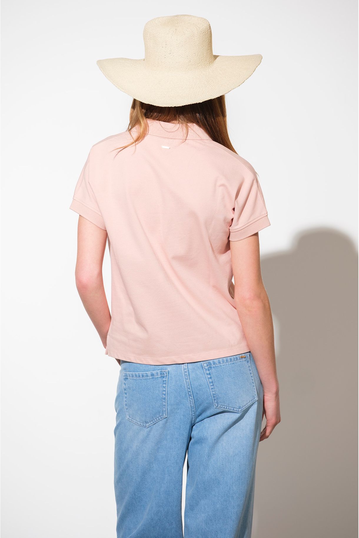 POLO EM PIQUET LOOSE FIT