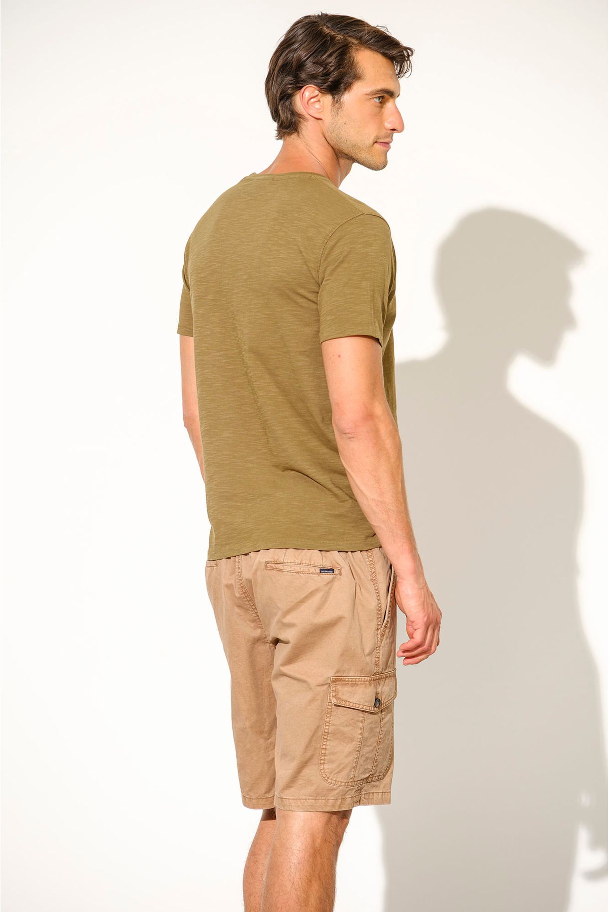 SLUB T SHIRT WITH POCKET