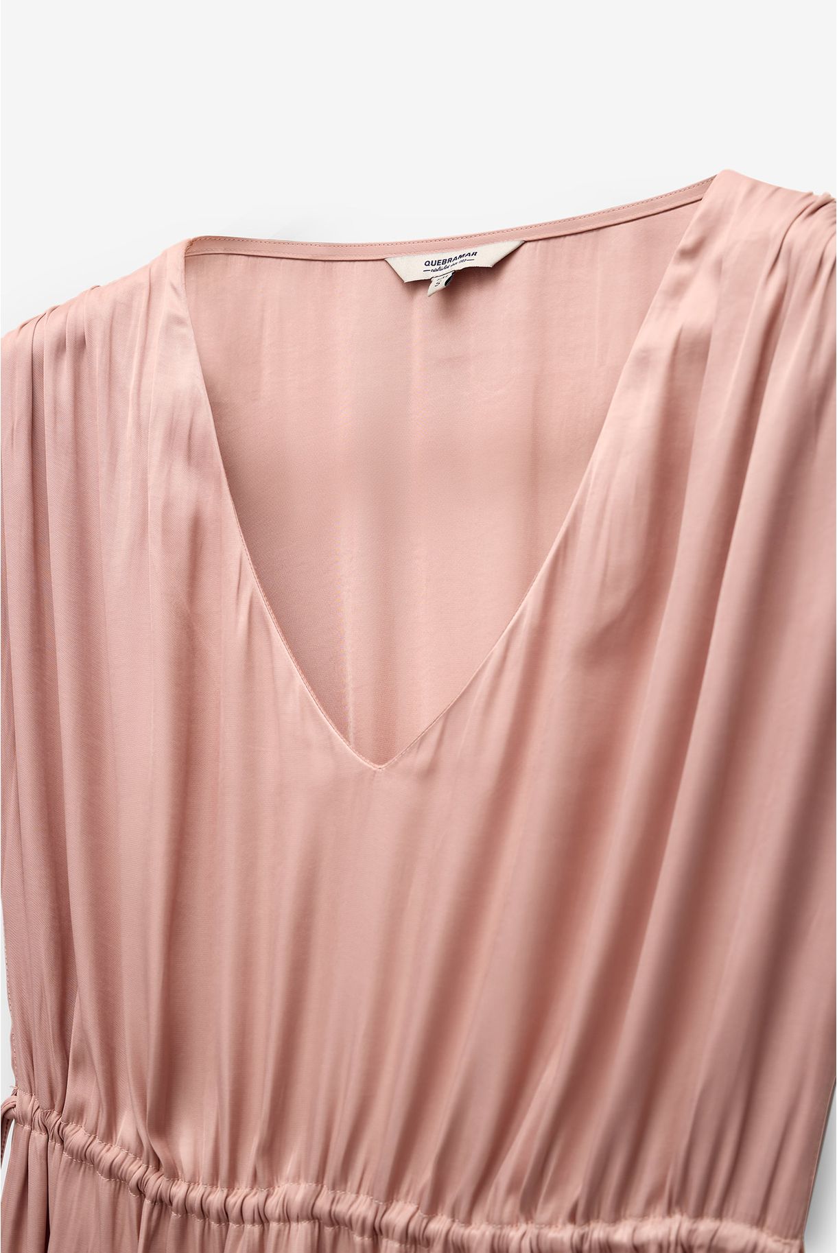 FLOWING DRESS WITH TIES
