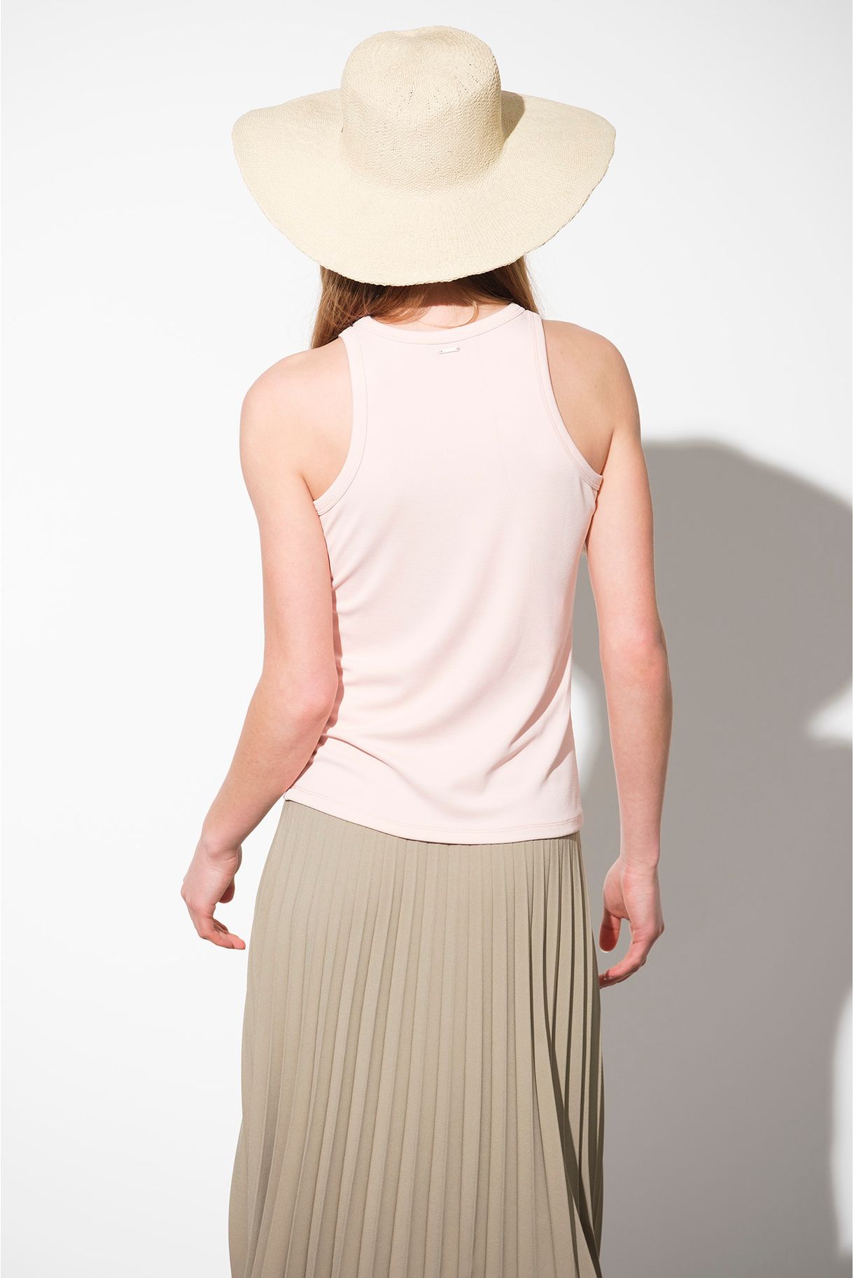 TOP HALTER CANELADO
