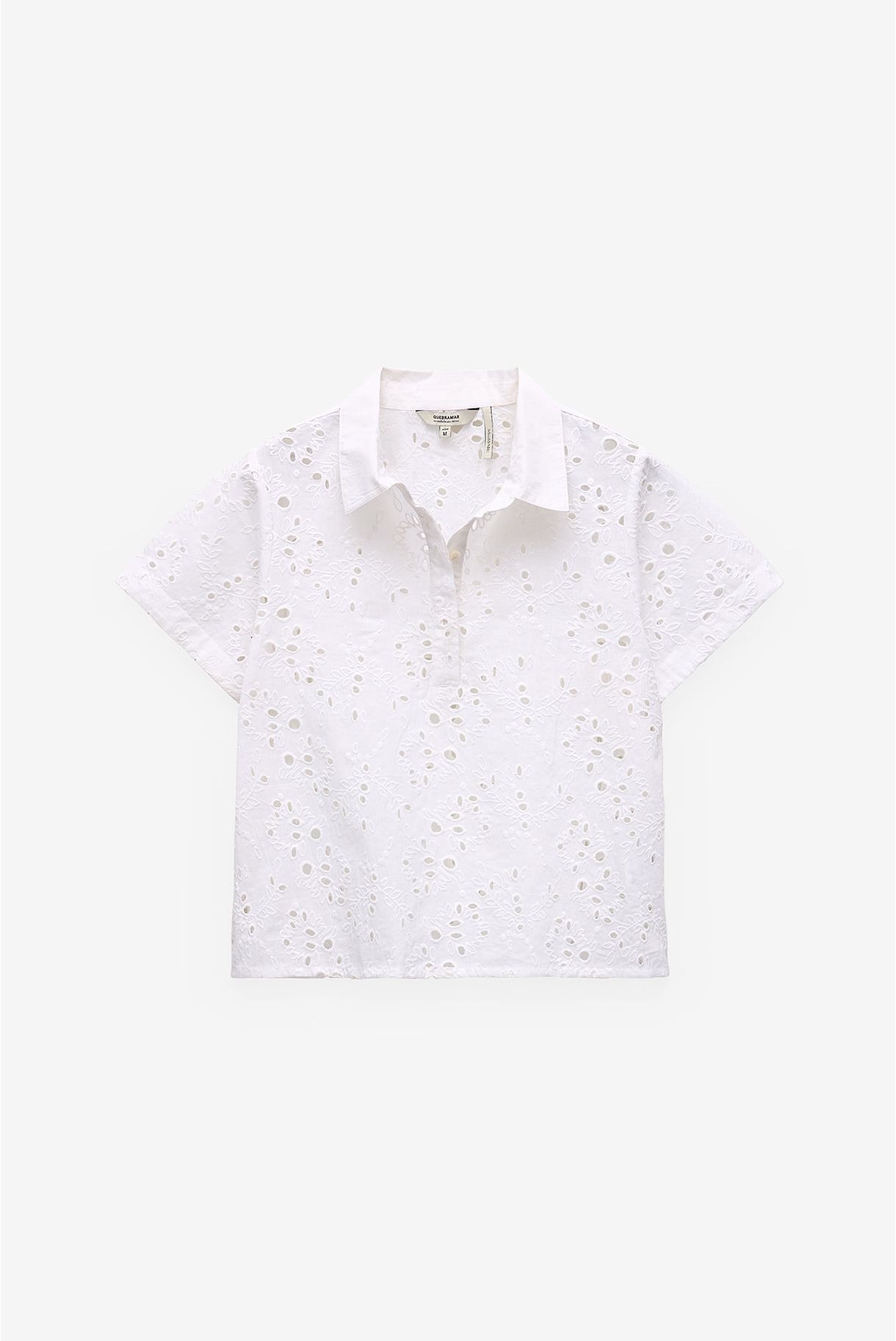 CAMISA EM BORDADO INGLÊS