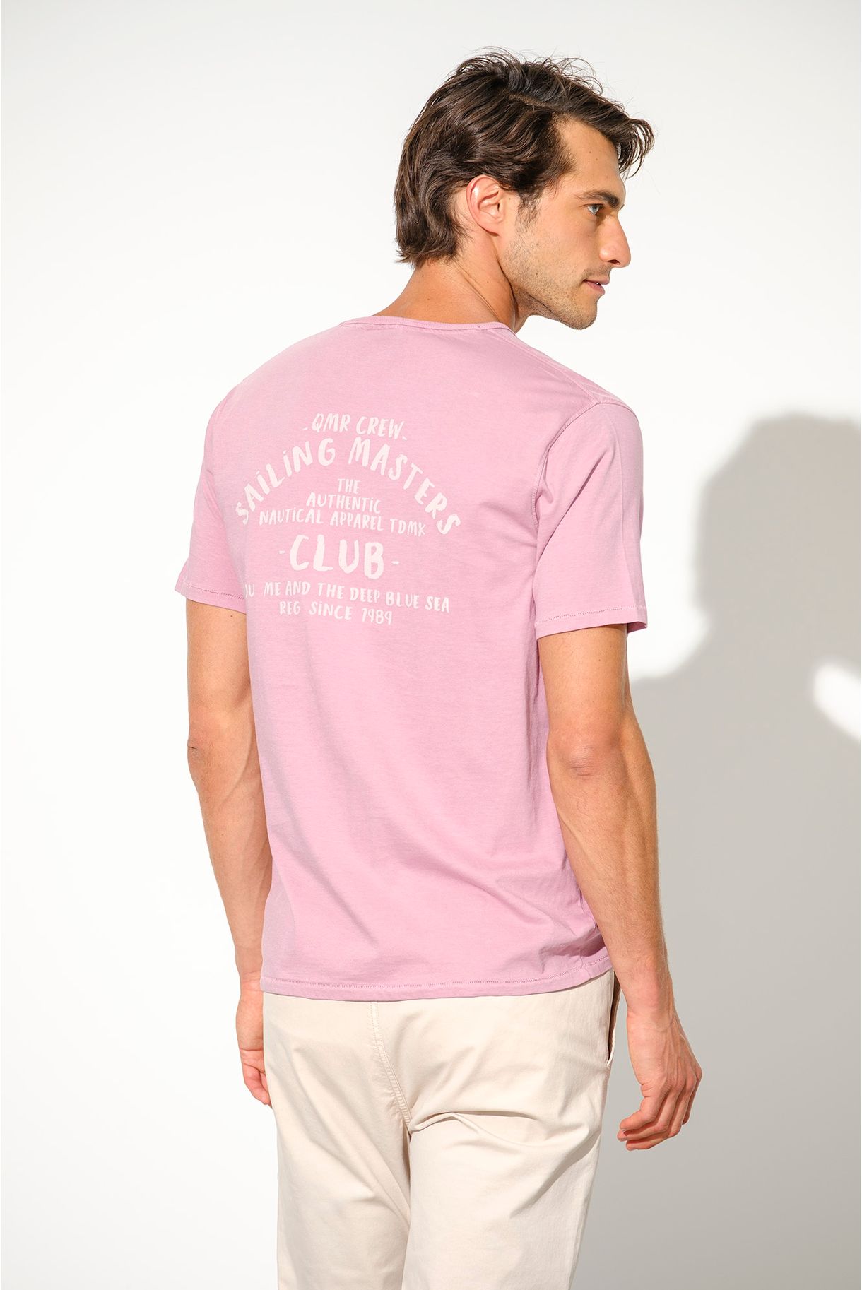 T-SHIRT COM PRINT SAILING MASTERS