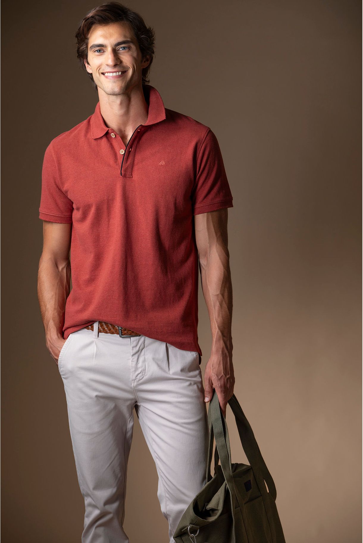 MELANGE PIQUET POLO