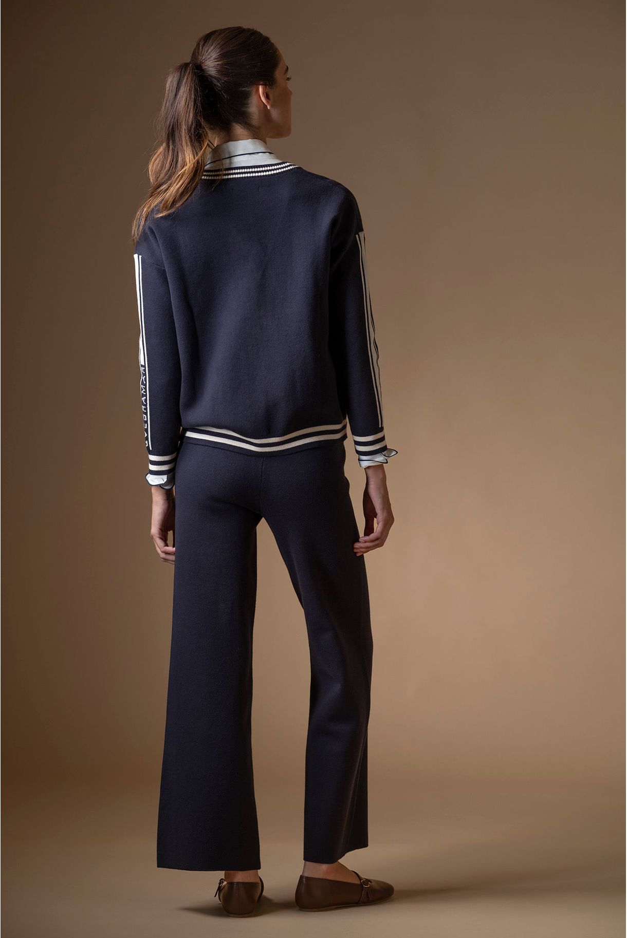 KNITTED PANTS WITH ELASTIC