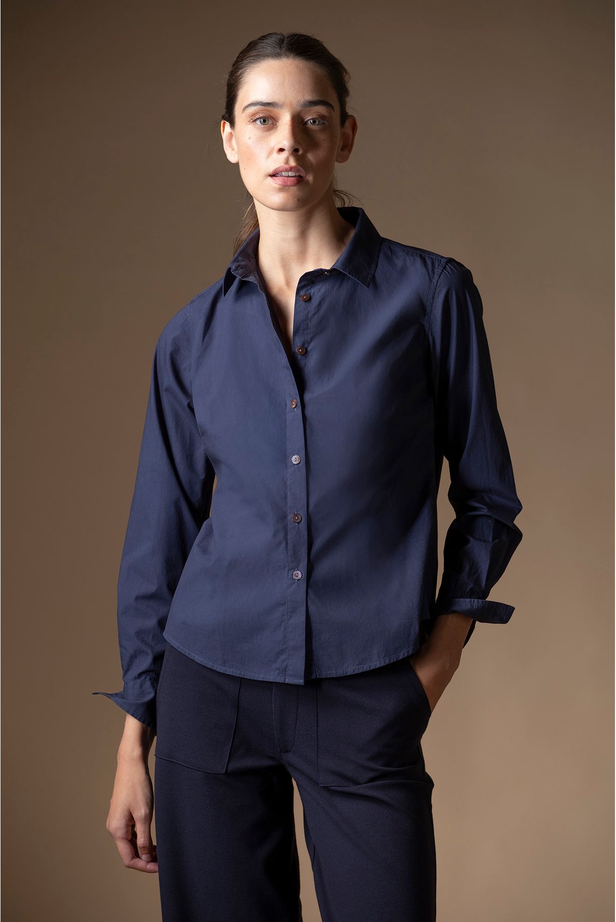 BASIC POPLIN SHIRT
