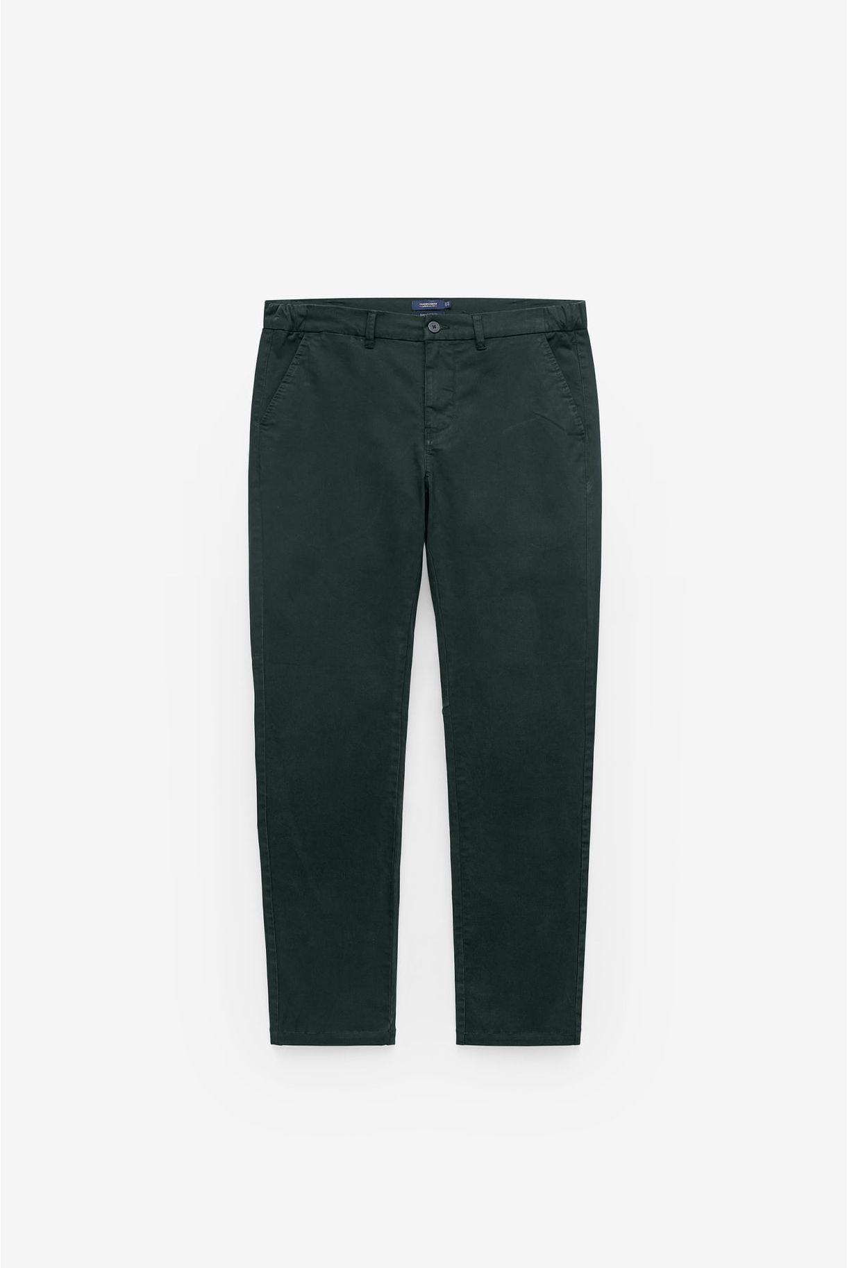TWILL CHINO PANTS WITH ELASTIC WAISTBAND