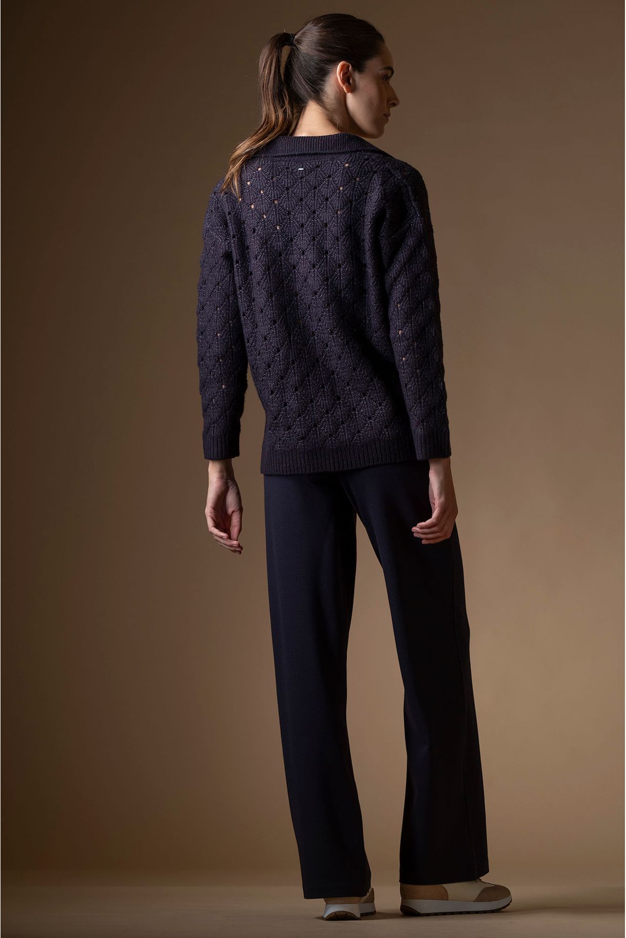 WIDE KNITTED PANTS