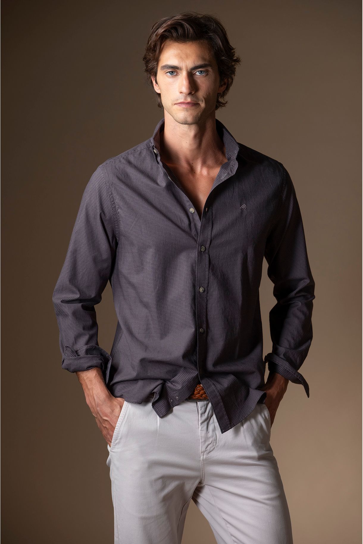 REGULAR FIT SQUARE SHIRT
