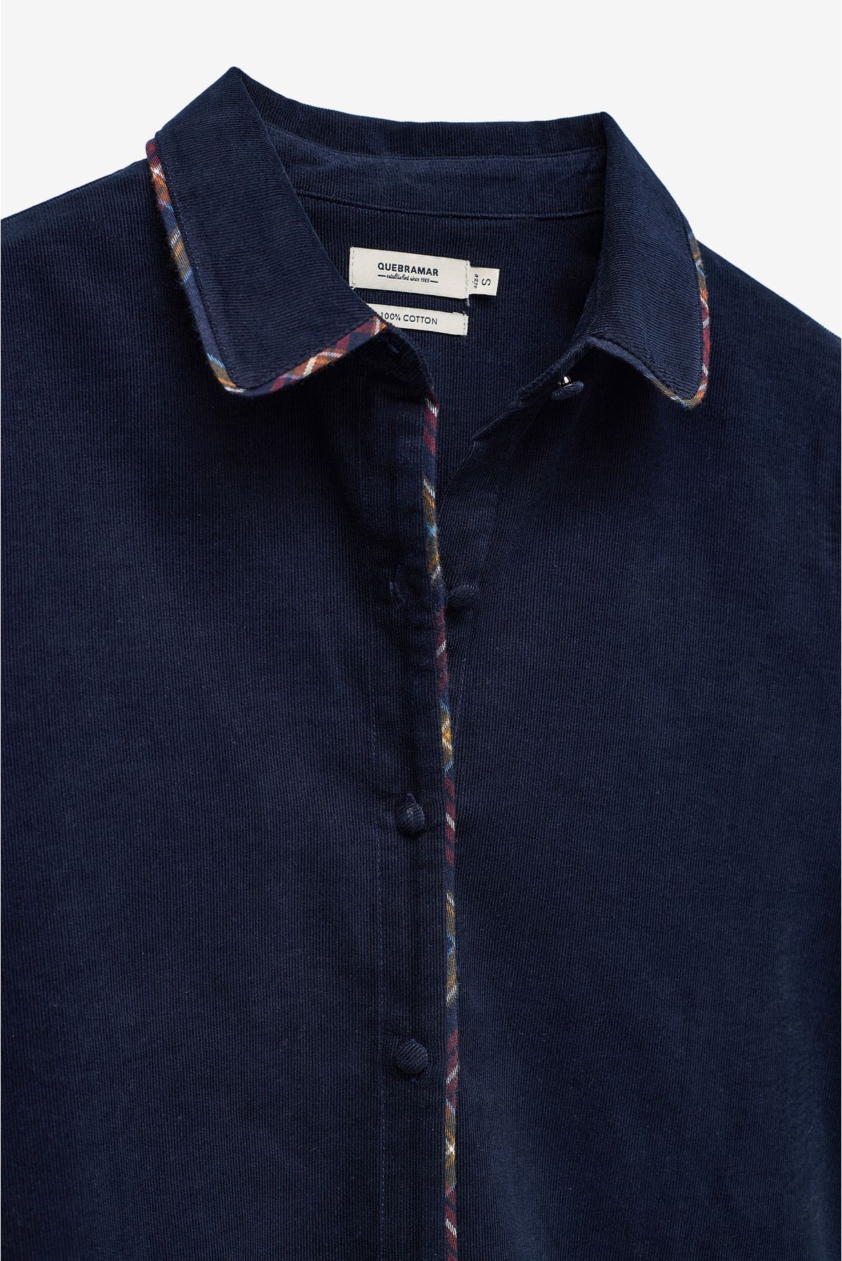 CAMISA COM PIPING EM XADREZ