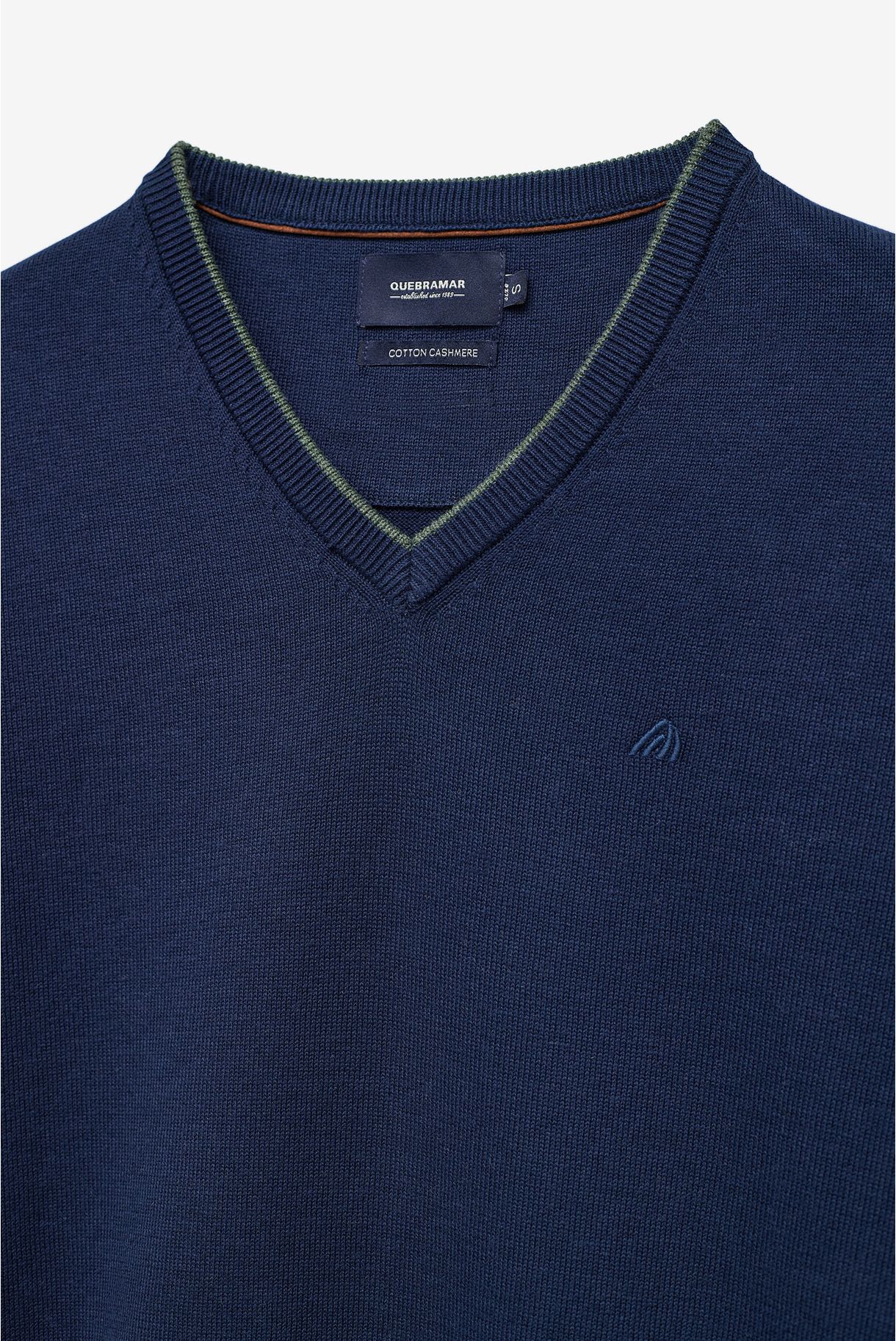 CASHMERE SWEATER WITH V-NECK