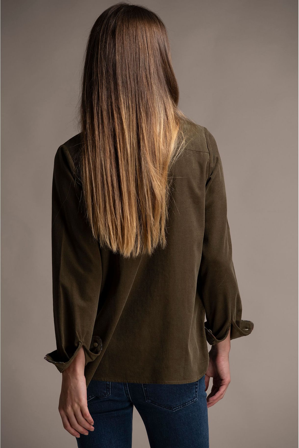 PLAID SHIRT WITH PIPING