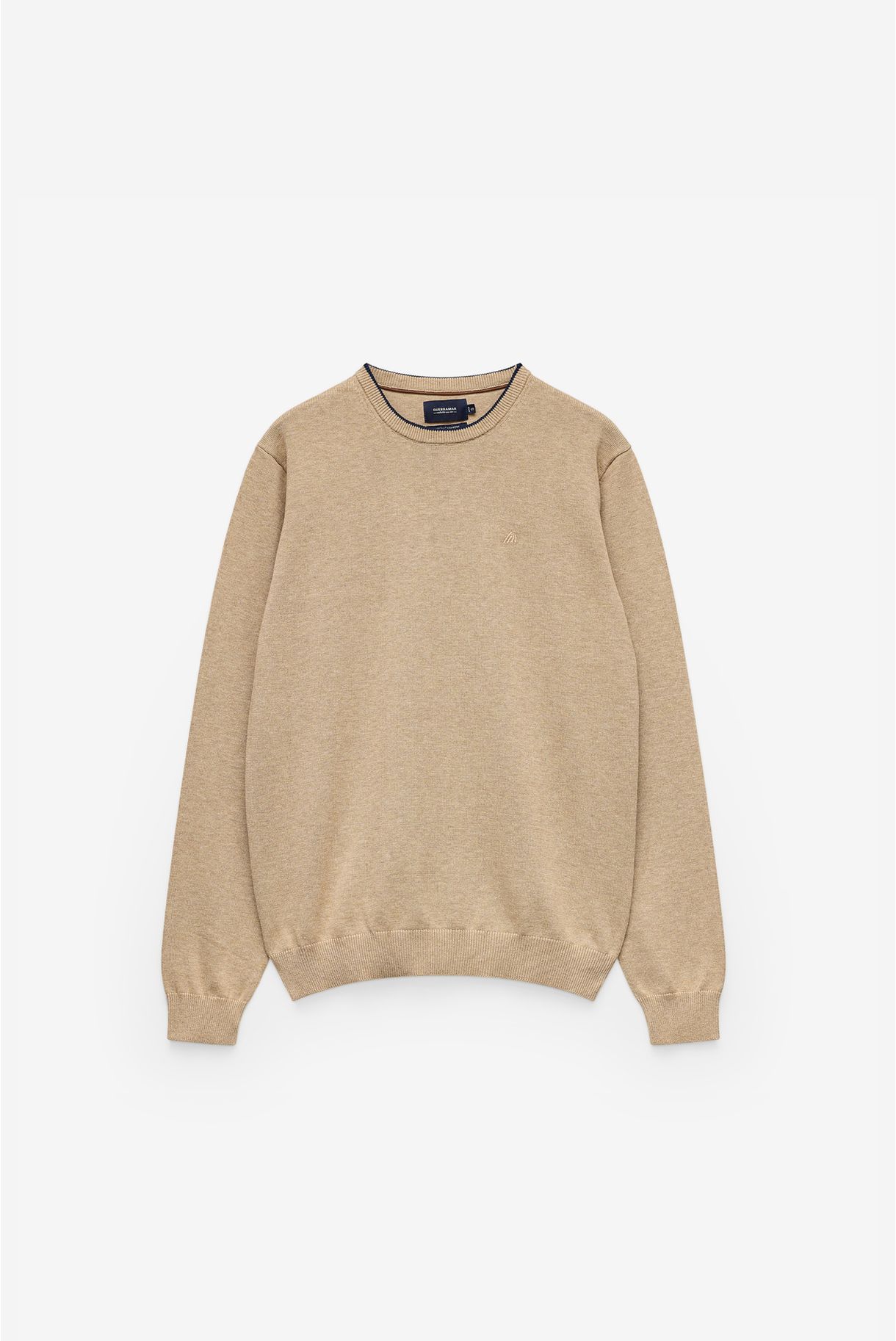 CAMISOLA DECOTE REDONDO COM CAXEMIRA