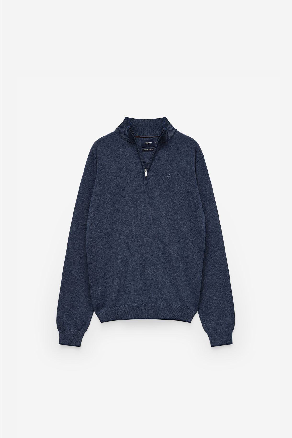 CAMISOLA MEIA GOLA COM CAXEMIRA