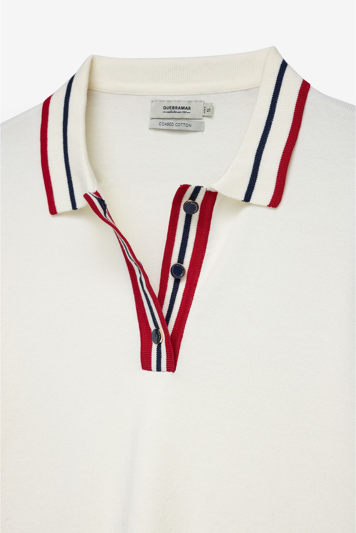 CAMISOLA COM GOLA DE POLO