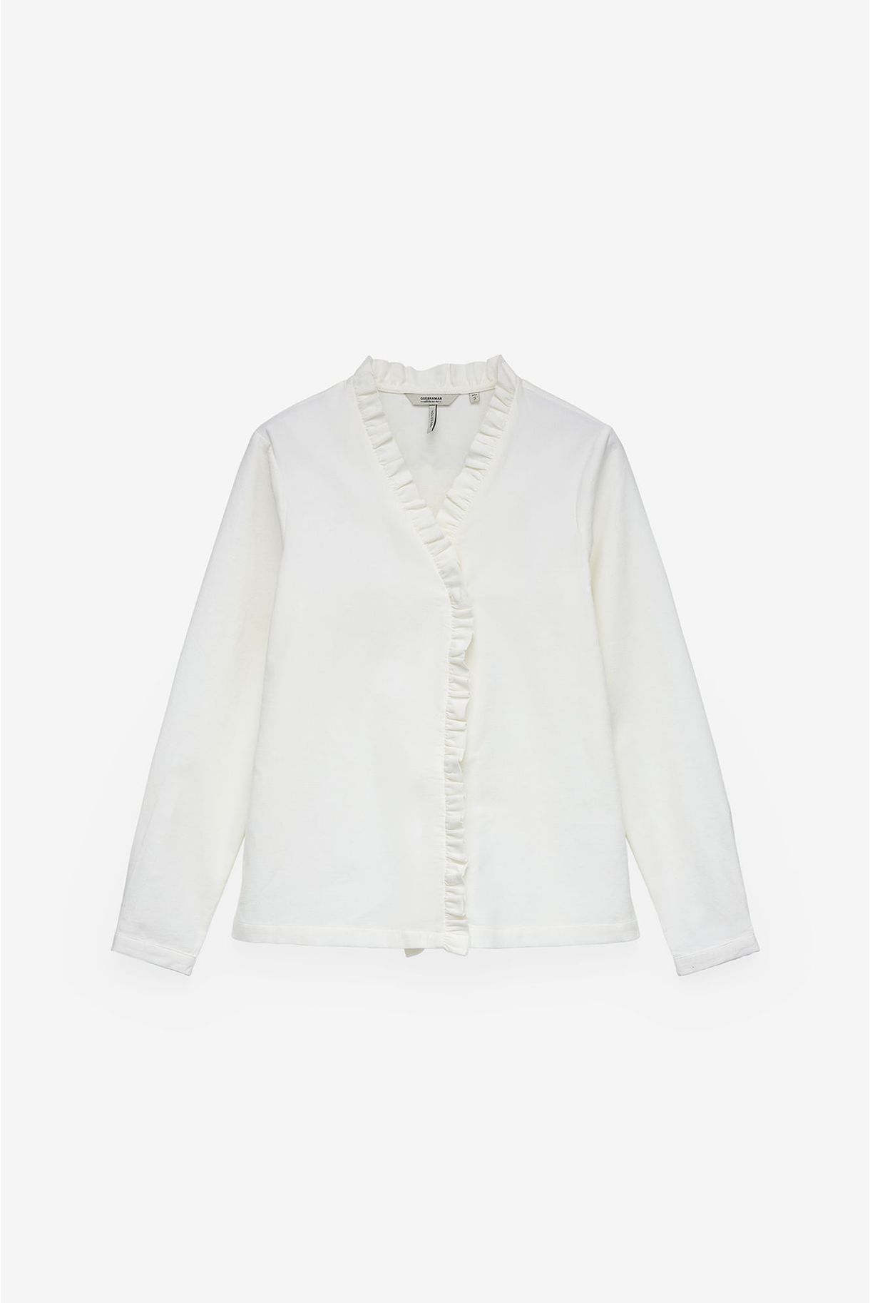 BOMBAZINA RUFFLE SHIRT