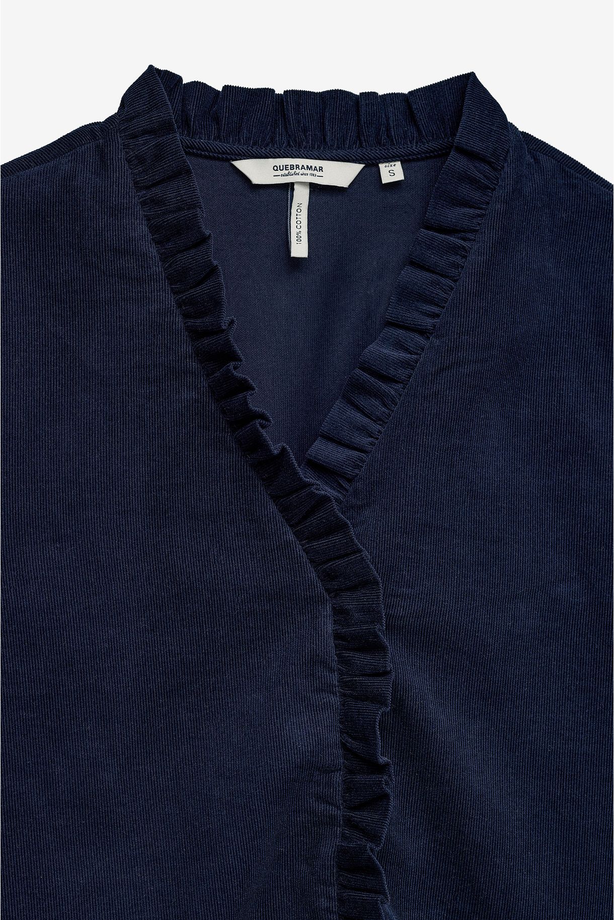 BOMBAZINA RUFFLE SHIRT