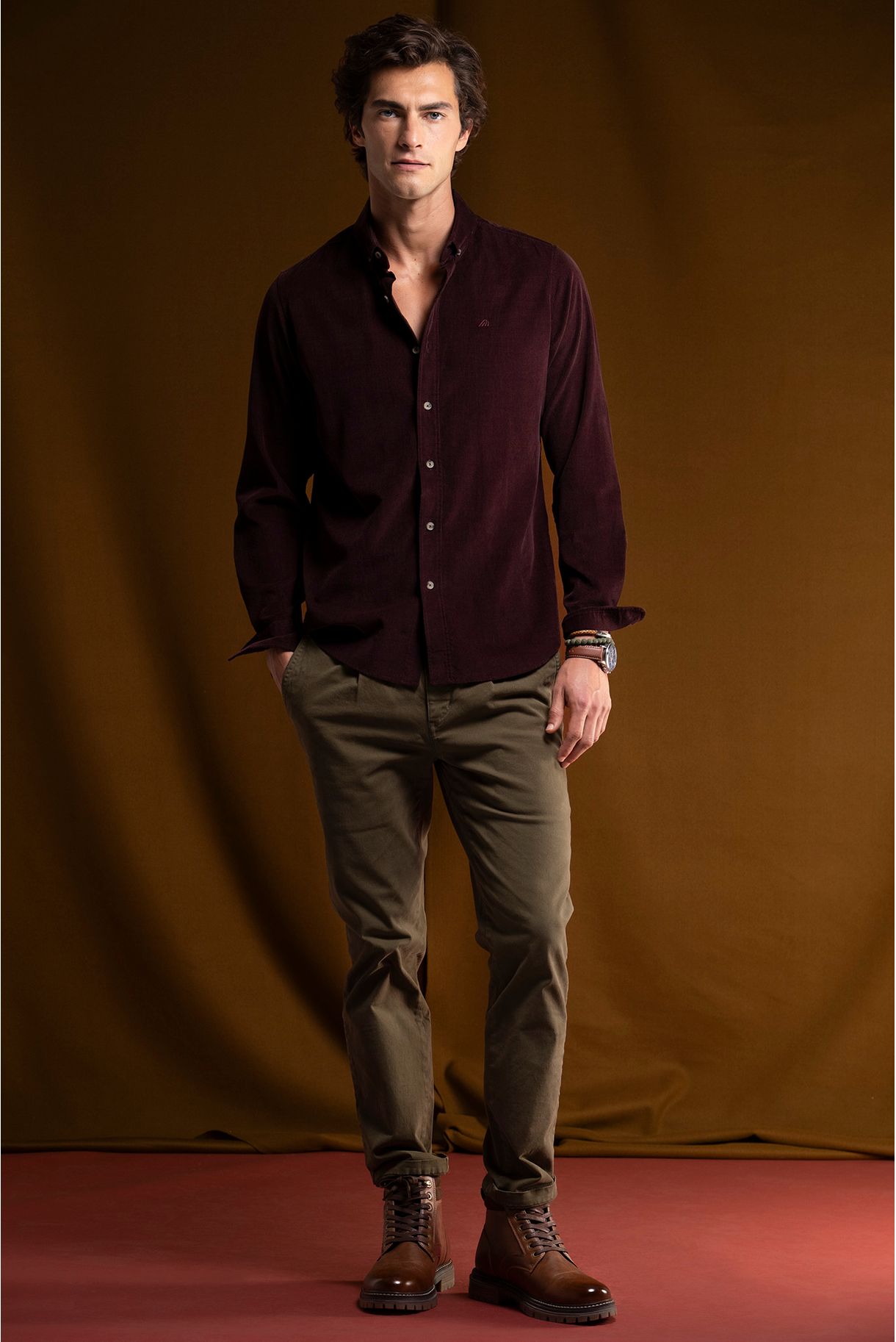 BOMBAZINE MEDIUM SLIM FIT SHIRT