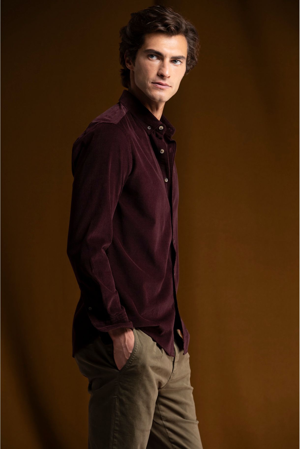 BOMBAZINE MEDIUM SLIM FIT SHIRT