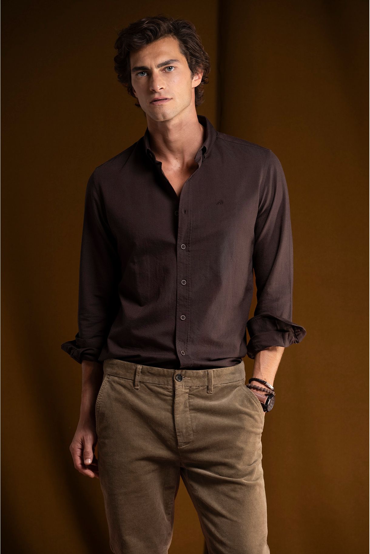 CAMISA OXFORD MELANGE