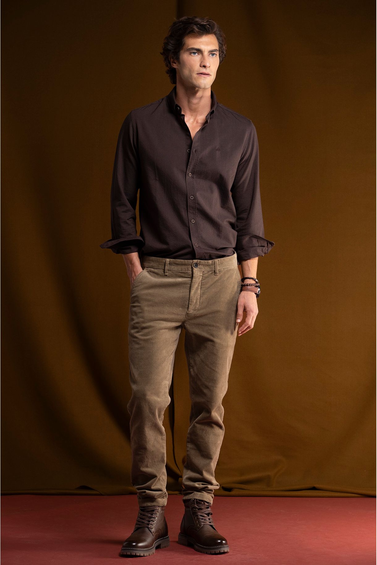 CAMISA OXFORD MELANGE