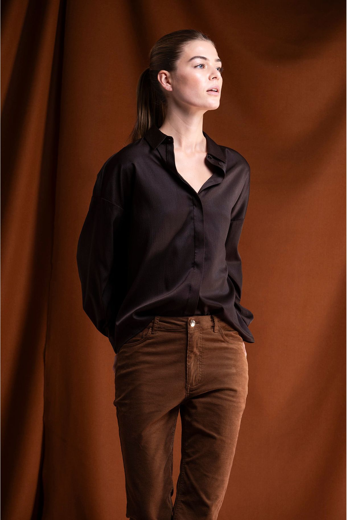 CAMISA FLUIDA DE CORTE SOLTO