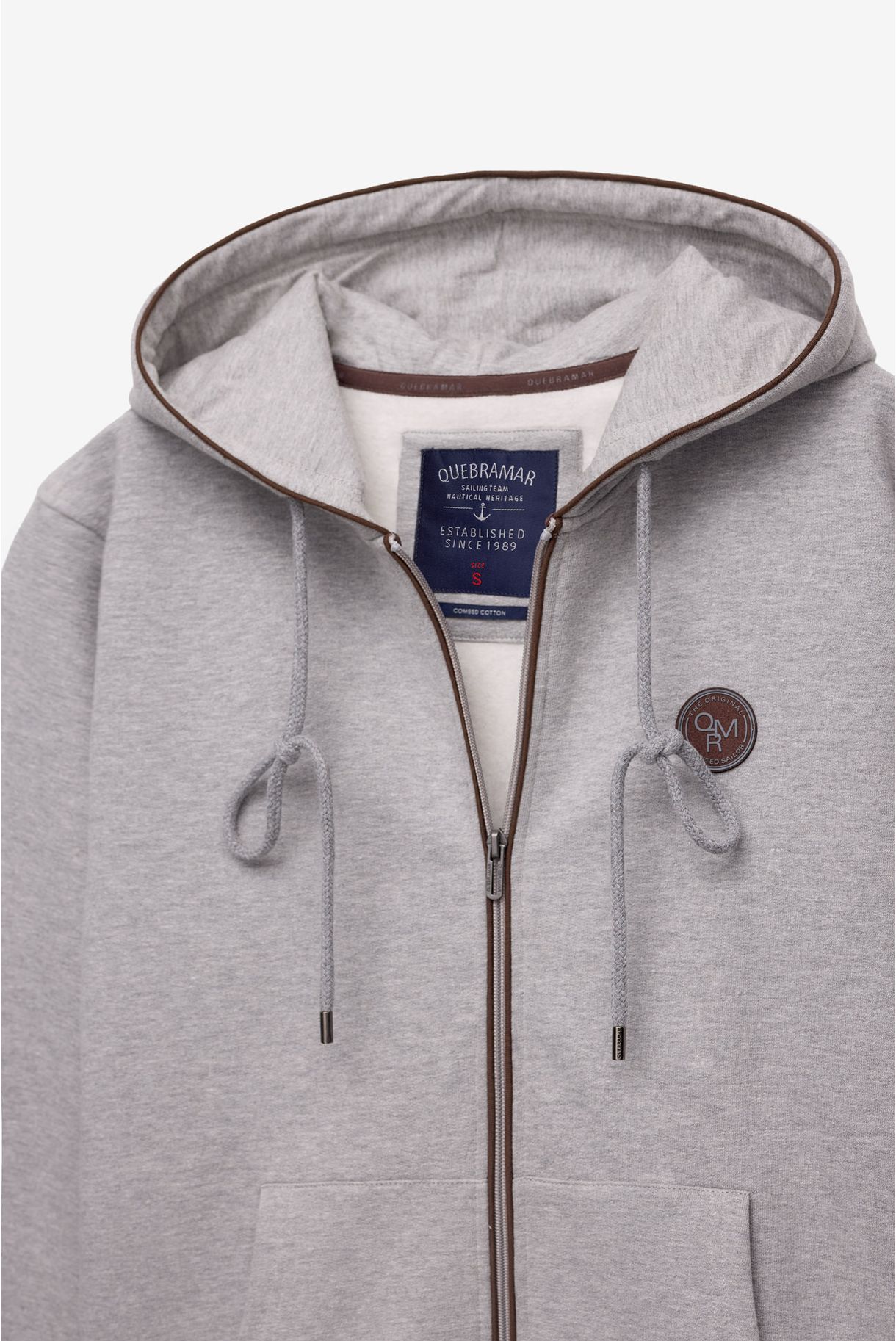 SWEAT COAT WITH HOOD