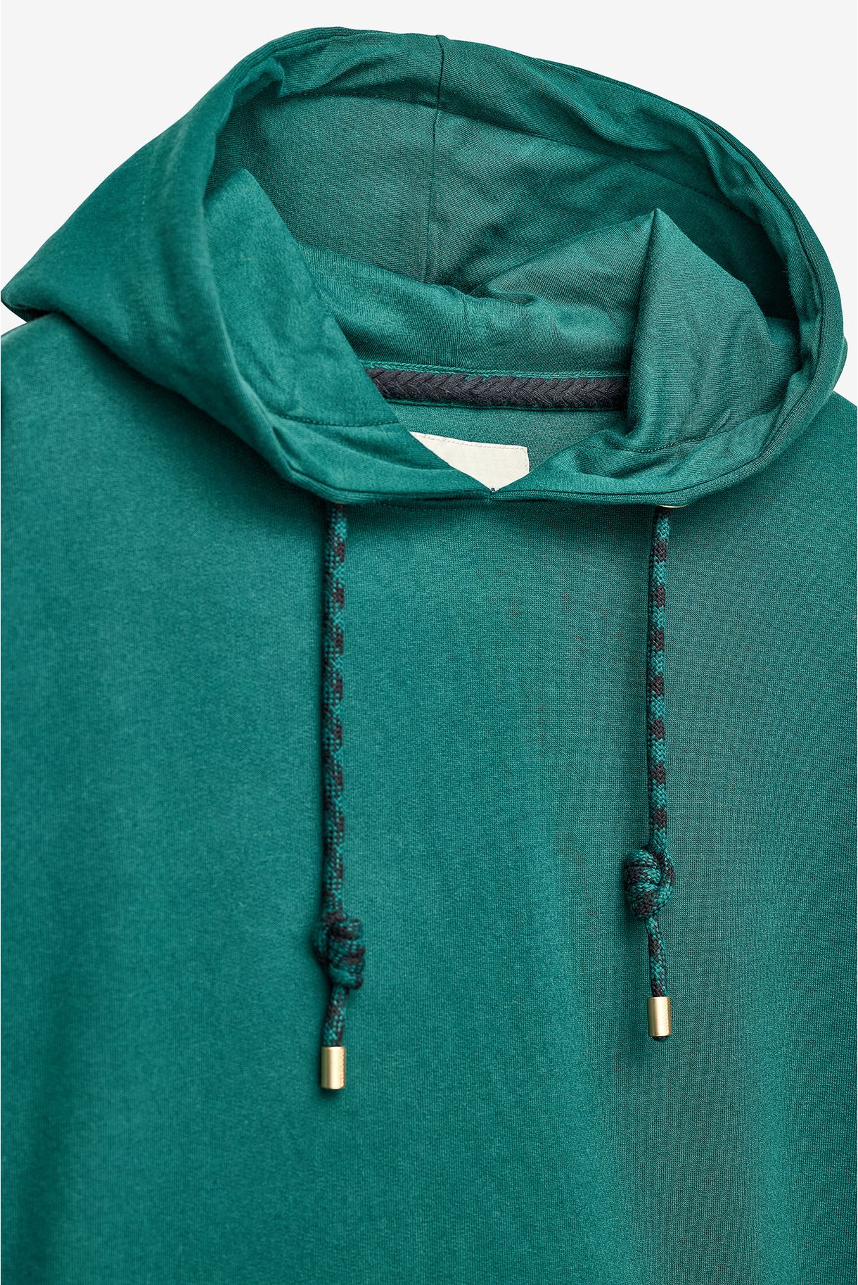 SWEATSHIRT COMPRIDA COM FECHOS