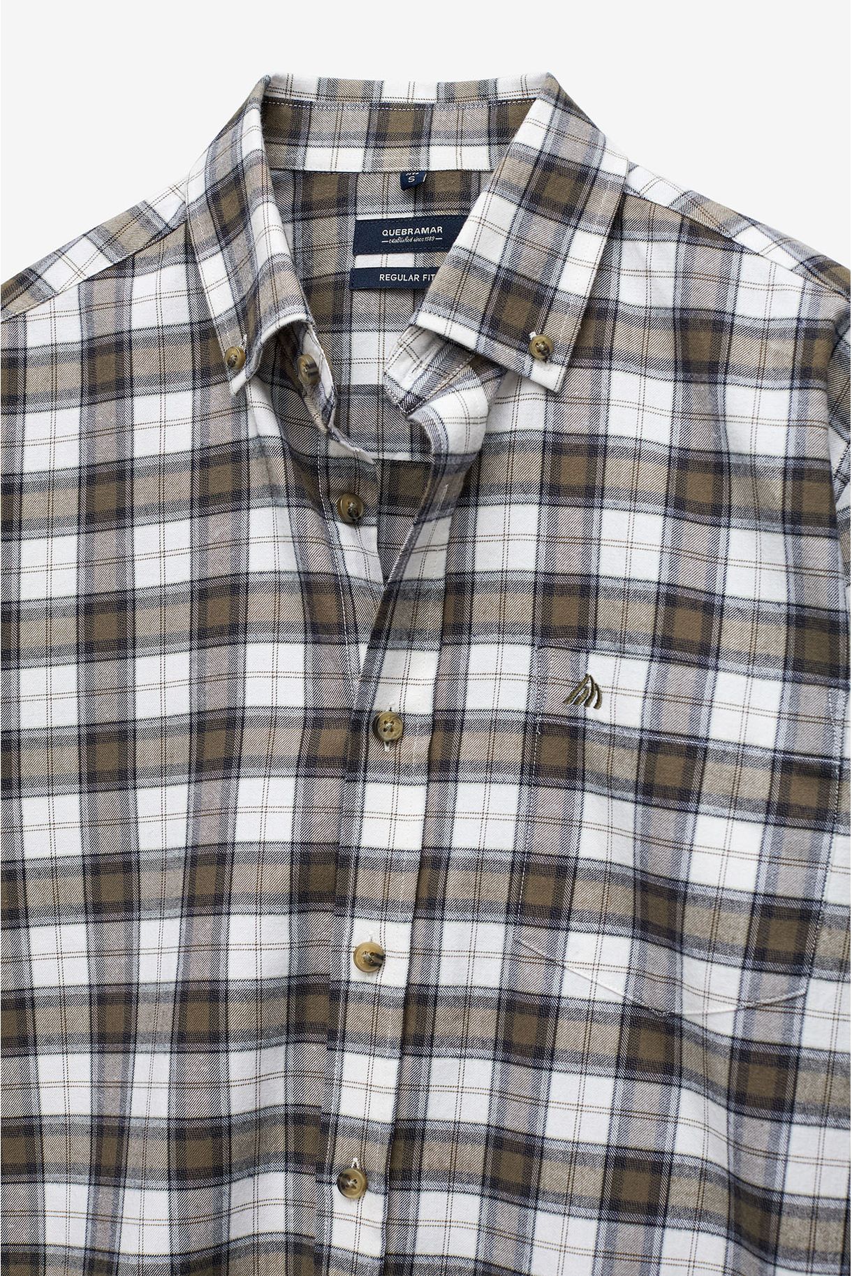 CAMISA AOS QUADRADOS REGULAR FIT