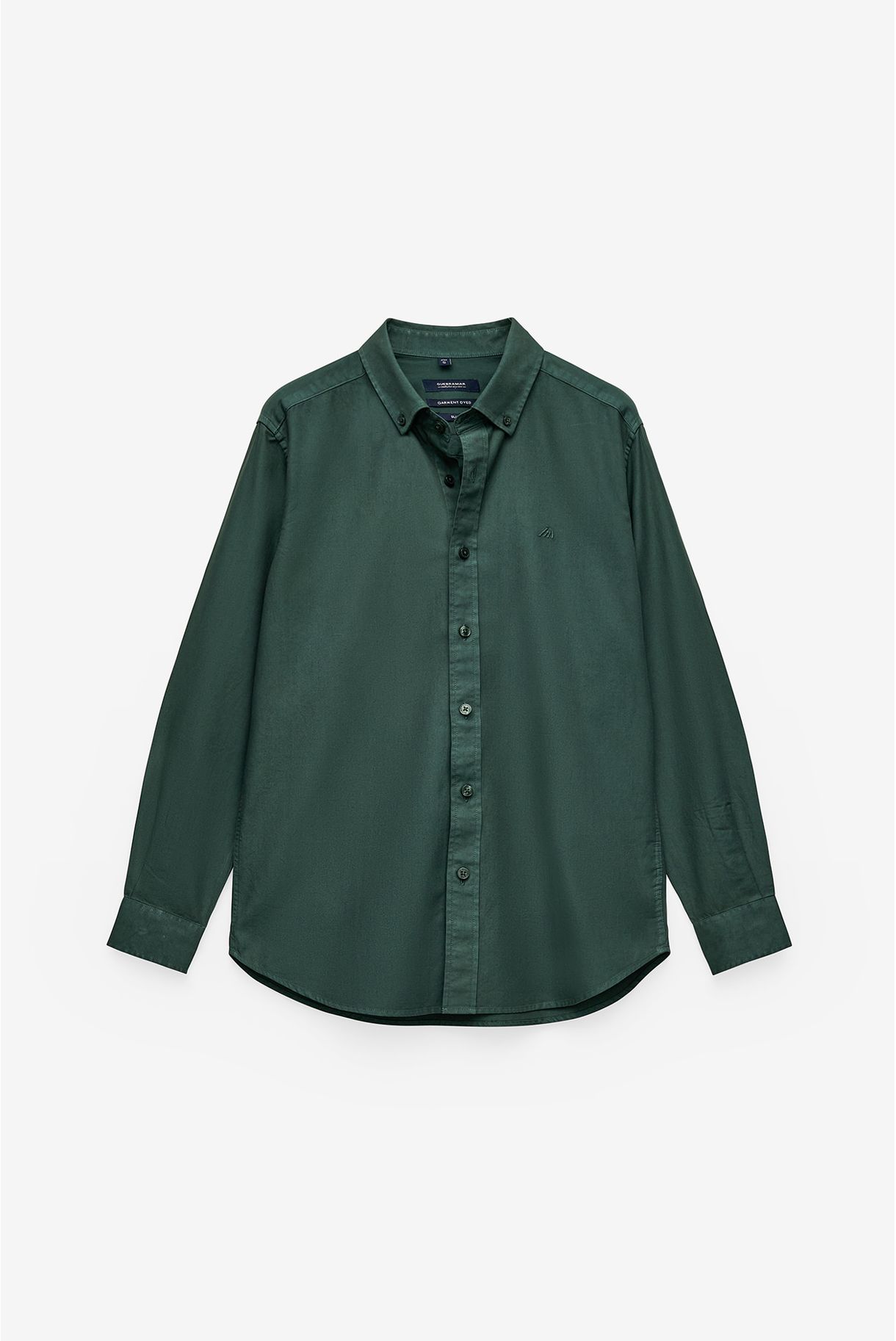 CAMISA SLIM FIT EM SARJA LAVADA